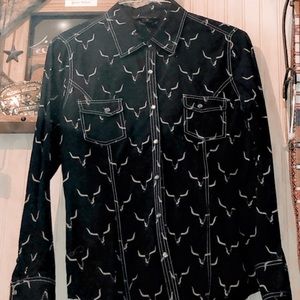 M Rock&Roll Button Up